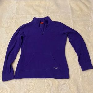 Under Armour Fleece Quarter Zip (Purple)